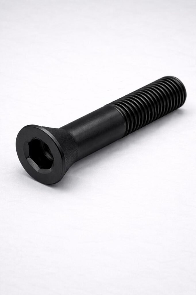 Tornillo allen plano